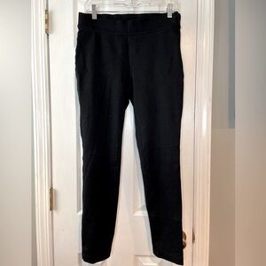 EDDIE Bauer Dress Black Pants Flat Front Skinny‎ Fit Business Casual Workwear 6